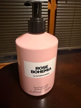Victoria's Secret Rose Bohemia Pink Hand Soap Bottle
